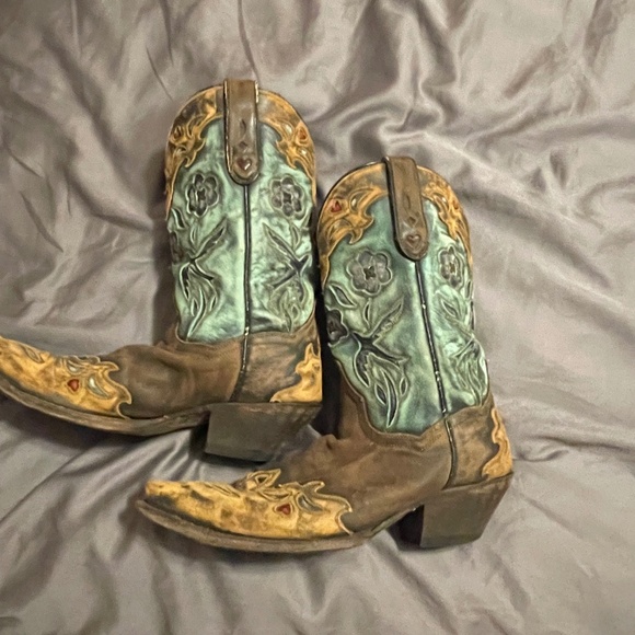 Dan Post Cowboy Boots - Picture 1 of 7
